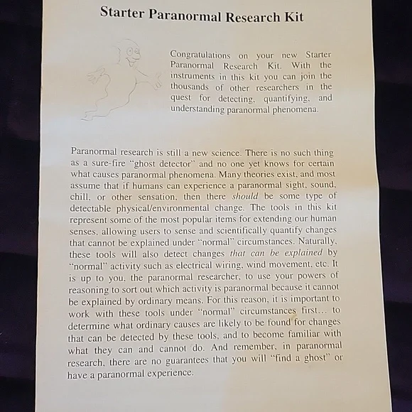 Paranormal Research Kit - Picture 16 of 16